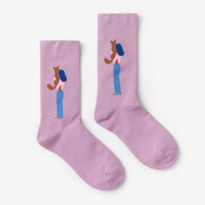 最高品質の糸を使用したずれ落ちにくい靴下 WARMGREY TAIL の SOCKS（ソックス）