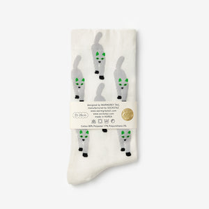 最高品質の糸を使用したずれ落ちにくい靴下 WARMGREY TAIL の SOCKS（ソックス）