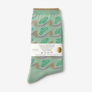 最高品質の糸を使用したずれ落ちにくい靴下 WARMGREY TAIL の SOCKS（ソックス）