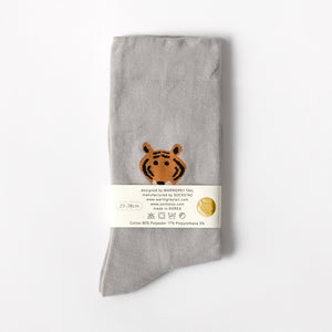 最高品質の糸を使用したずれ落ちにくい靴下 WARMGREY TAIL の SOCKS（ソックス）