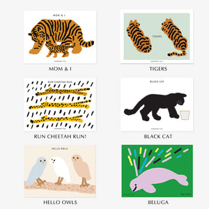 イラストに沿って型抜かれているホワイトコーティングステッカー WARMGREY TAIL の STICKER（ステッカー）