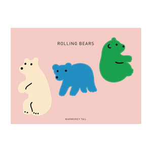 イラストに沿って型抜かれているホワイトコーティングステッカー WARMGREY TAIL の STICKER（ステッカー）