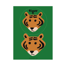 画像をギャラリービューアに読み込む, イラストに沿って型抜かれているホワイトコーティングステッカー WARMGREY TAIL の STICKER（ステッカー）
