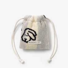 画像をギャラリービューアに読み込む, 1つ1つデザインが異なるミニサイズの紐付きポーチ WARMGREY TAIL の TERRY POUCH（テリーポーチ）
