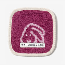 画像をギャラリービューアに読み込む, 【一部予約商品】1つ1つデザインが異なる WARMGREY TAIL の TOWEL COASTER（タオルコースター）
