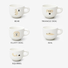 画像をギャラリービューアに読み込む, イラストと相性が良いフォルムのマグカップ WARMGREY TAIL の TUBE MILK CUP（チューブ ミルクカップ）
