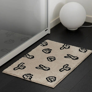 耐久性に優れ、お部屋に美しい雰囲気を添える WARMGREY TAIL の DOORMAT（ドアマット）65 x 45cm