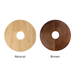 ART STONE用プランターカバー WOOD CIRCLE TRAY（ウッド サークル トレイ）