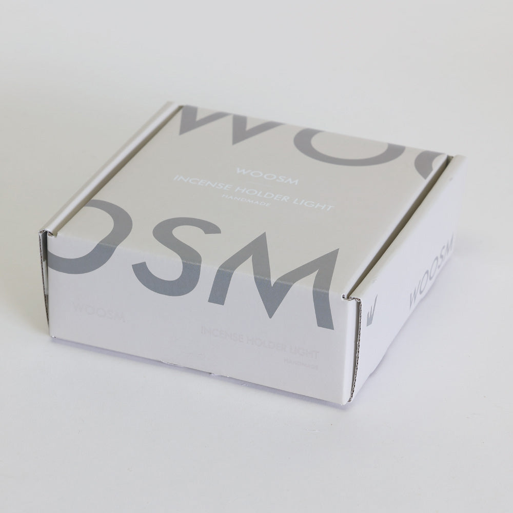 お香と光で空間を満たすインセンスホルダー WOOSM Incense Holder
