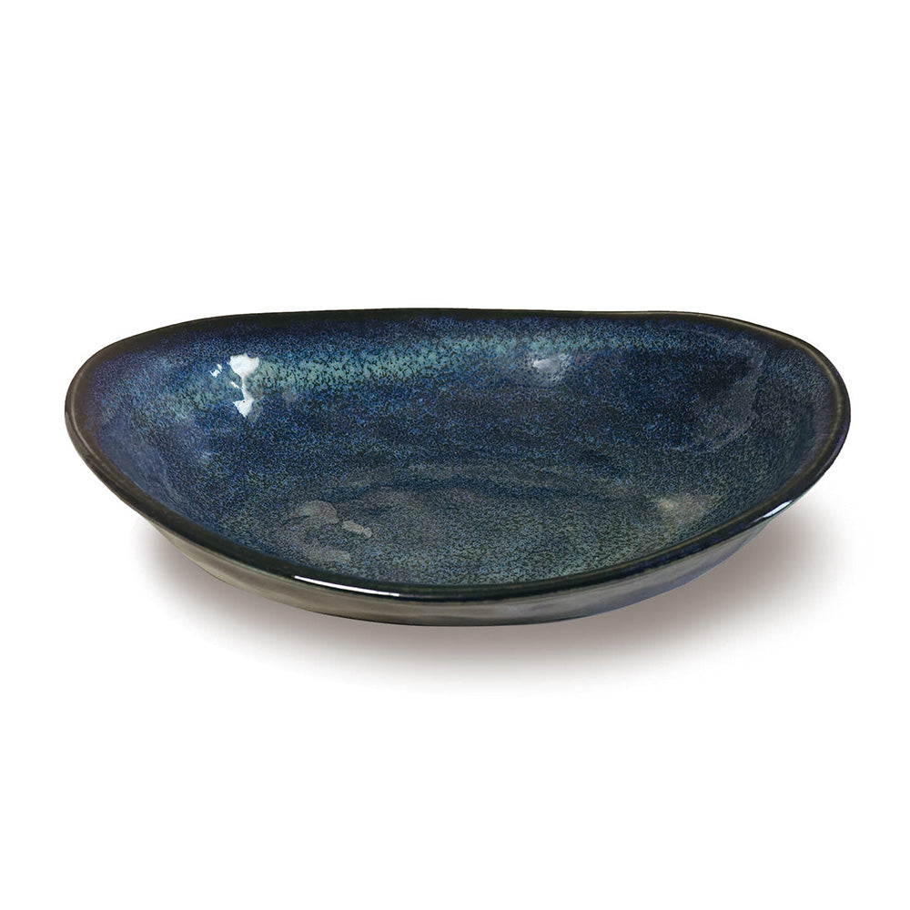 いつものカレーをより美味しく演出する 窯変オーバルカレー皿 – MAG