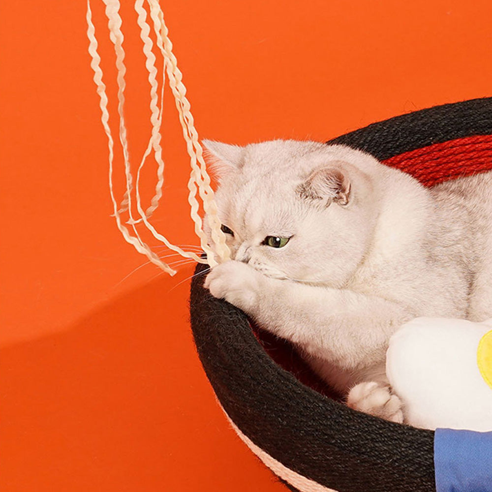 ラーメンモチーフの遊び心満載のペットベッド YUMMY YUMMY Ramen