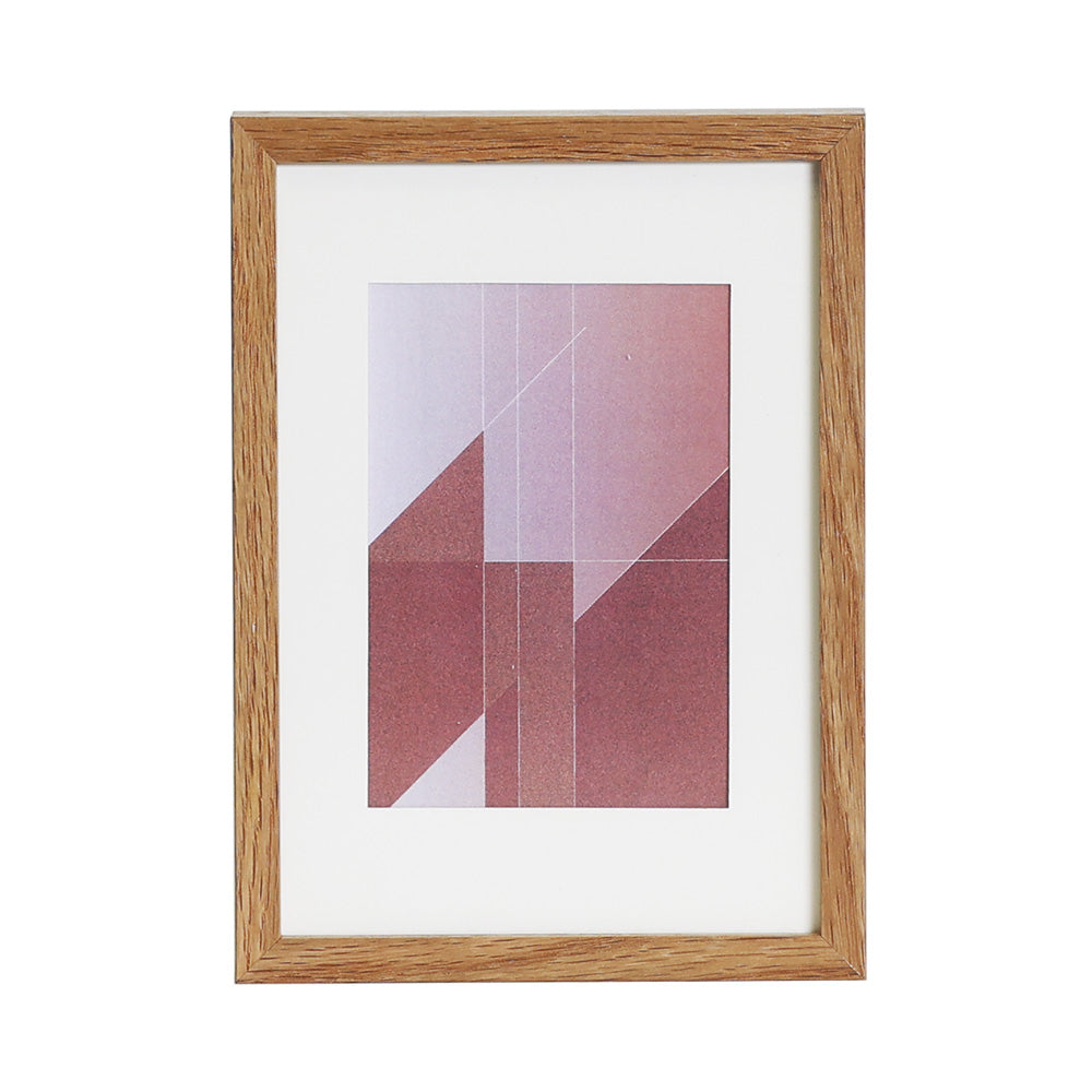 ホワイトオーク材にオイル加工を施した温もりあるウッドフレーム YVR