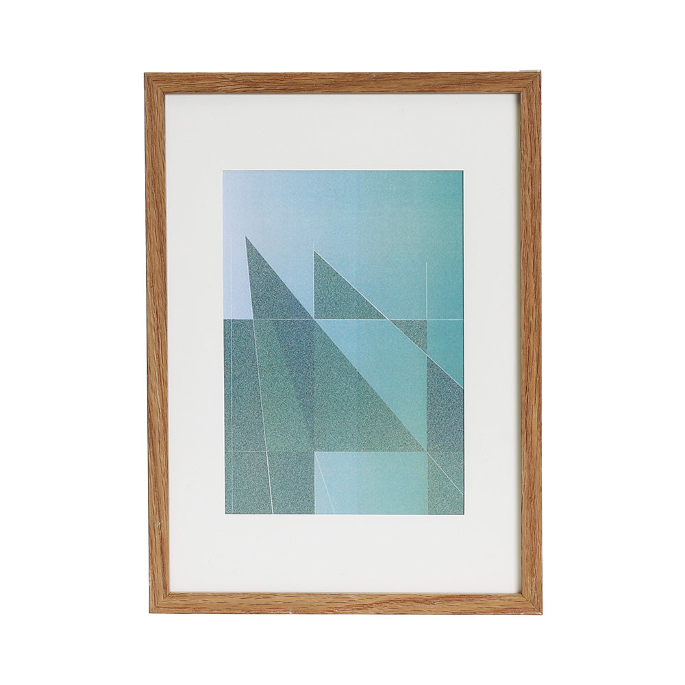 ホワイトオーク材にオイル加工を施した温もりあるウッドフレーム YVR