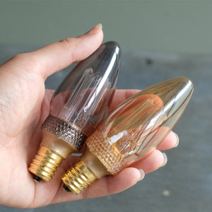 口金の小さなE17タイプに対応したLED電球 NOSTALGIA LED Bulb E17 シャンデリア