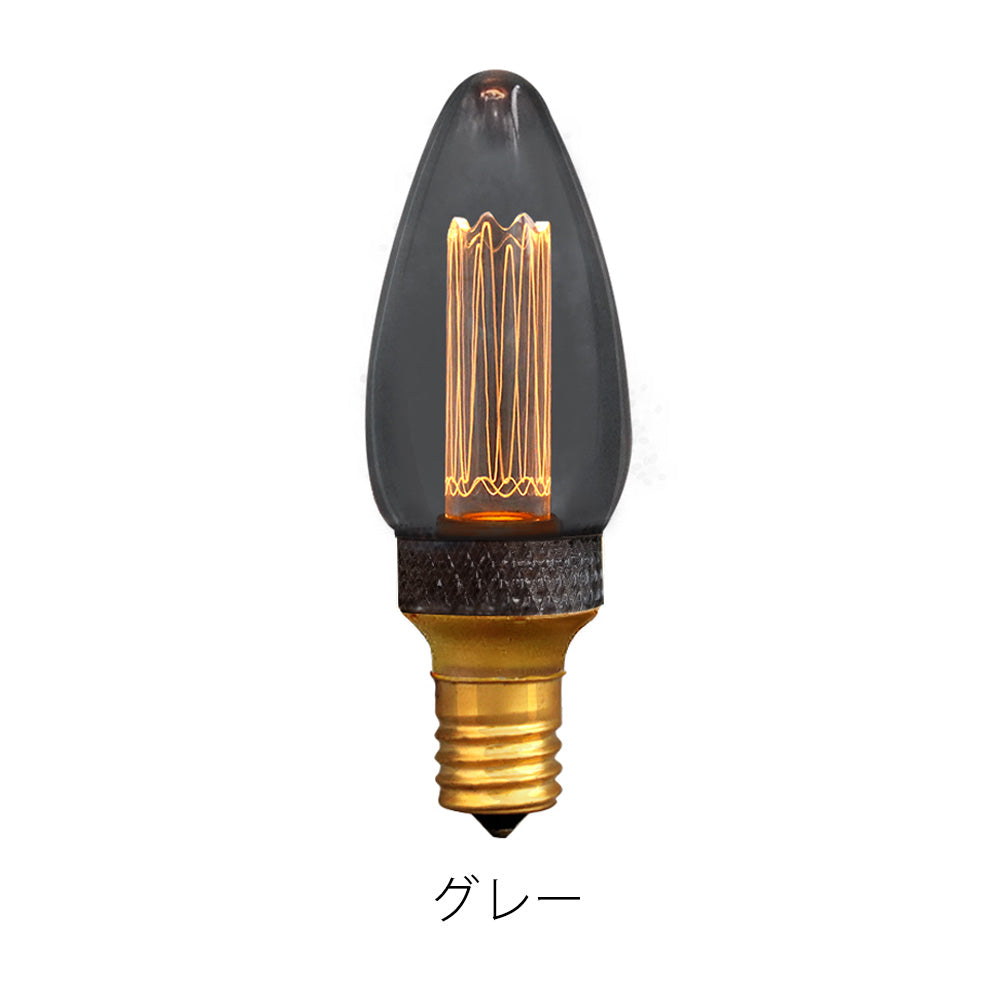 口金の小さなE17タイプに対応したLED電球 NOSTALGIA LED Bulb