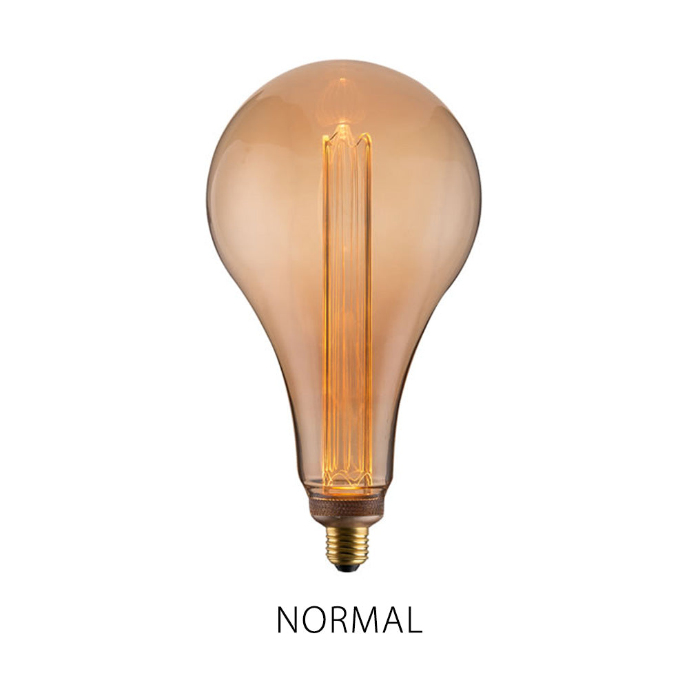 ガラスシェードの代わりになるインパクトのある電球 NOSTALGIA LED Bulb E26 BIG