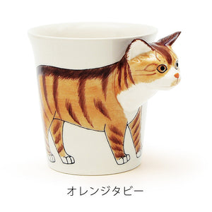 動物の手や顔がにゅっとはみ出した3Dマグカップ Animal Mug（アニマルマグ）
