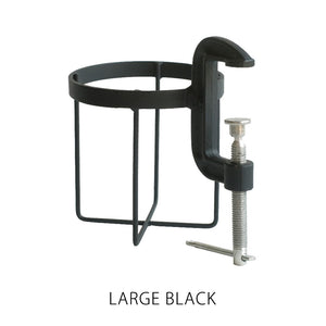 がっちり固定の安定感、無骨で力強い万力型ホルダー BOTTLE CLAMPER（ボトル クランパー）