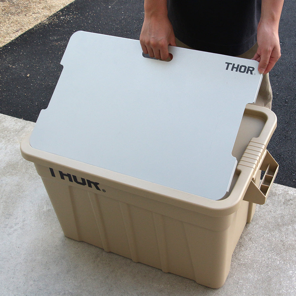 THOR LARGE TOTE WITH LID 53L、75L専用スチール製天板 Bridge