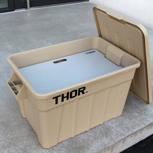 THOR LARGE TOTE WITH LID 53L、75L専用スチール製天板 Bridge Board For Thor Large Totes 53L and 75L（ブリッジボード フォー ソー ラージトート 53L アンド 75L）