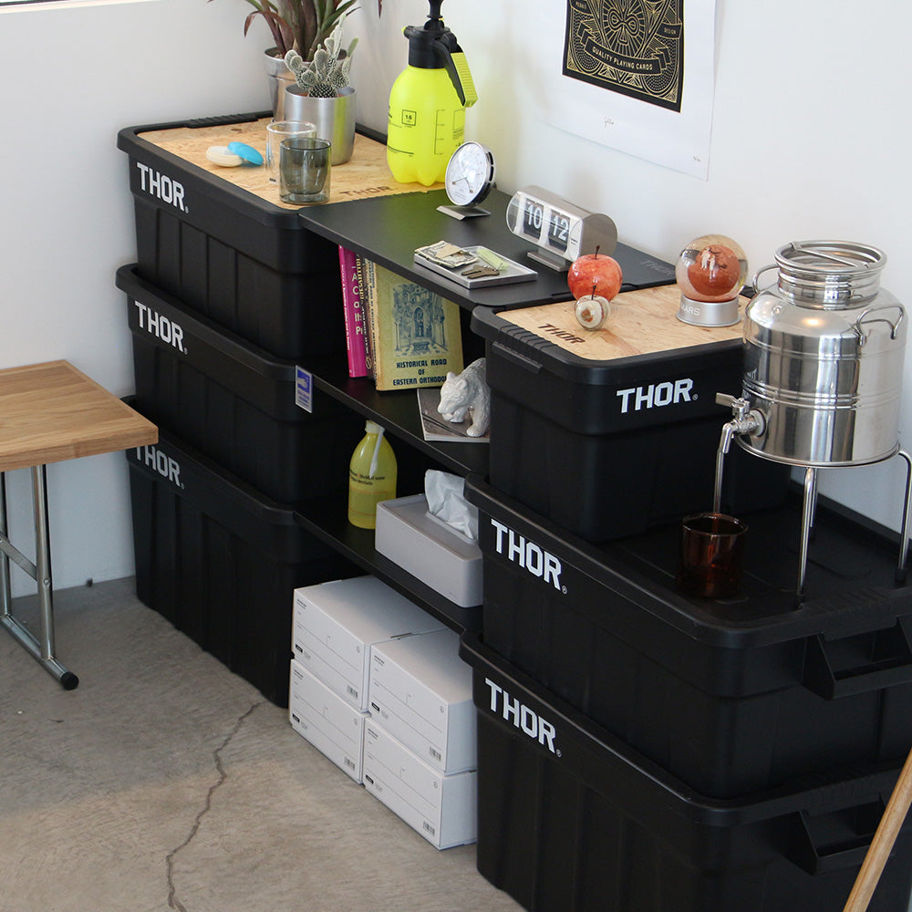 THOR LARGE TOTE WITH LID 53L、75L専用スチール製天板 Bridge