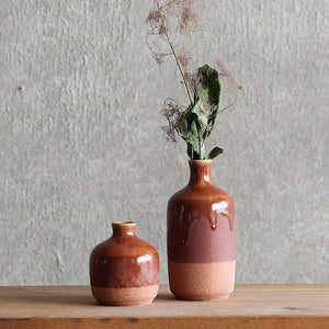 土の質感と釉薬の表情とのバランスが心地よい Bron Reddish Bean（ブロン レディッシュビーン）