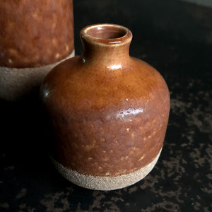 土の質感と釉薬の表情とのバランスが心地よい Bron Reddish Bean（ブロン レディッシュビーン）
