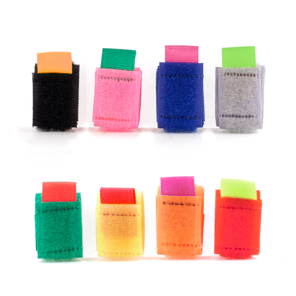 新作モデル カラフルな色が目を引くマジックテープ式の Color Cable Ties タイムセール