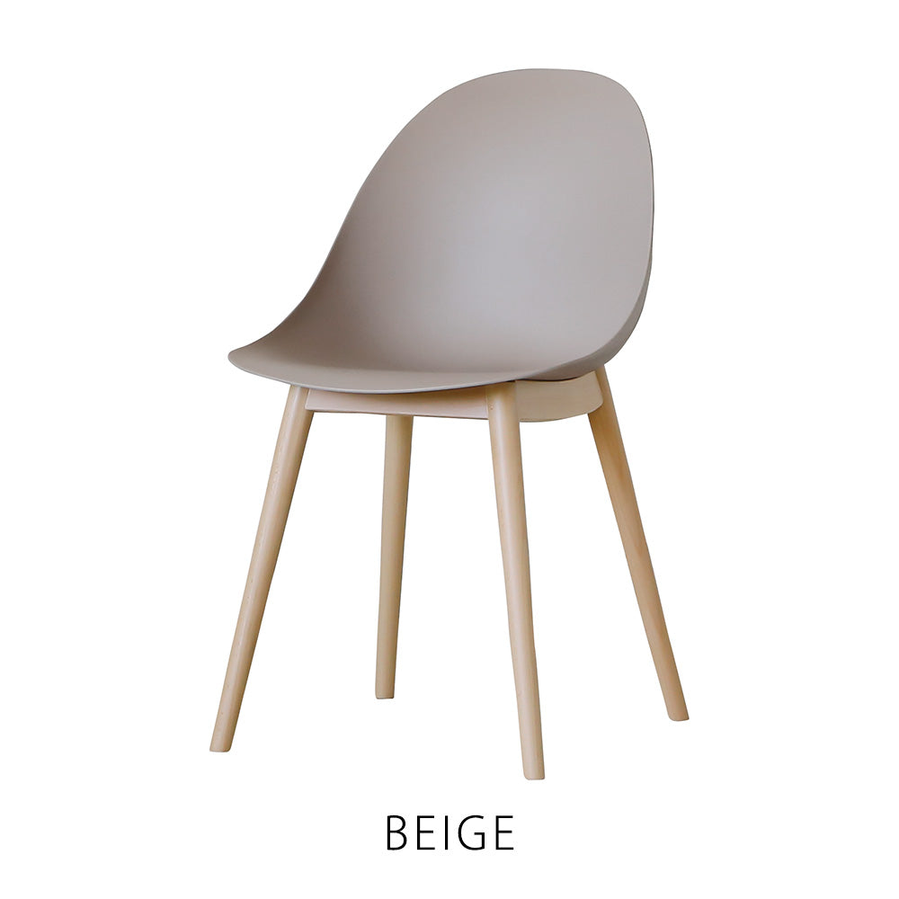 ニュートラルなカラーリングでやわらかな雰囲気の EGG エッグ チェア