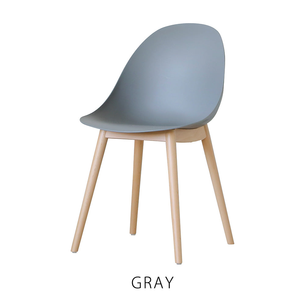 ニュートラルなカラーリングでやわらかな雰囲気の EGG エッグ チェア