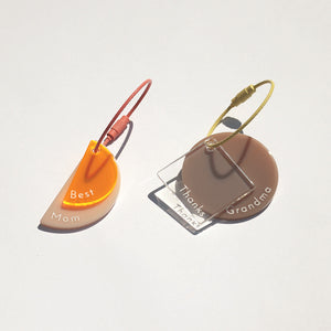 組み合わせてメッセージを贈るアクリルキーホルダー FT / ACRYLIC KEY CHAIN
