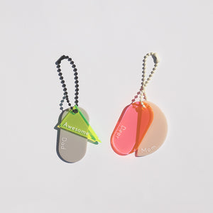 組み合わせてメッセージを贈るアクリルキーホルダー FT / ACRYLIC KEY CHAIN