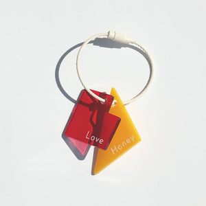 組み合わせてメッセージを贈るアクリルキーホルダー FT / ACRYLIC KEY CHAIN