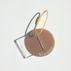組み合わせてメッセージを贈るアクリルキーホルダー FT / ACRYLIC KEY CHAIN
