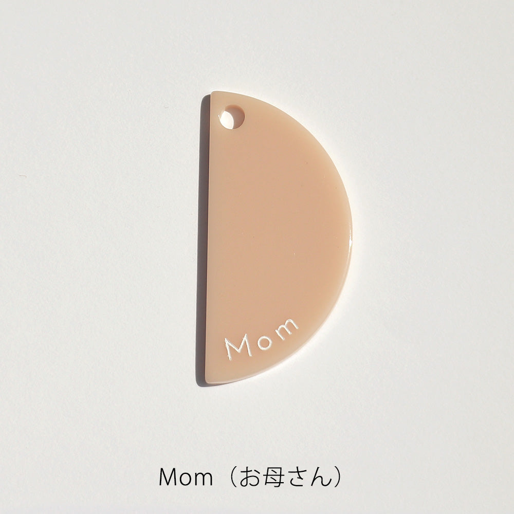 組み合わせてメッセージを贈るアクリルキーホルダー FT