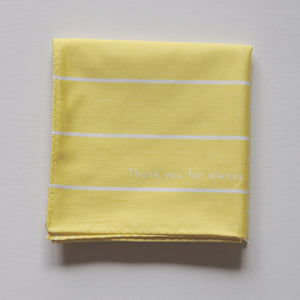 【50％OFF！】日常使いしやすい、想いが込もったハンカチのギフト FT / HANDKERCHIEF