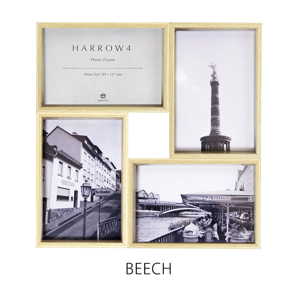 4つの瞬間が一つの枠に。あなただけの宝物フレーム。 HARROW 4