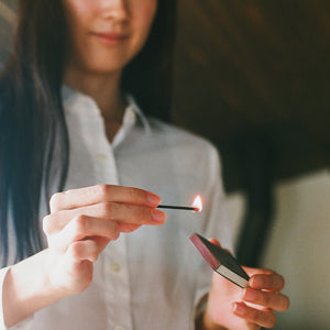 着火具がなくても手軽に使えるお香スティック hibi 10MNUTES AROMA レギュラーボックス