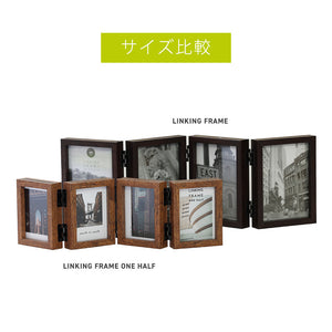 瞬間を切り取る、リンクして生まれる、繋がるフレーム LINKING FRAME（リンキングフレーム）