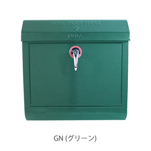 アメリカンなレトロデザインのポスト Mail box 1（メールボックス 1）