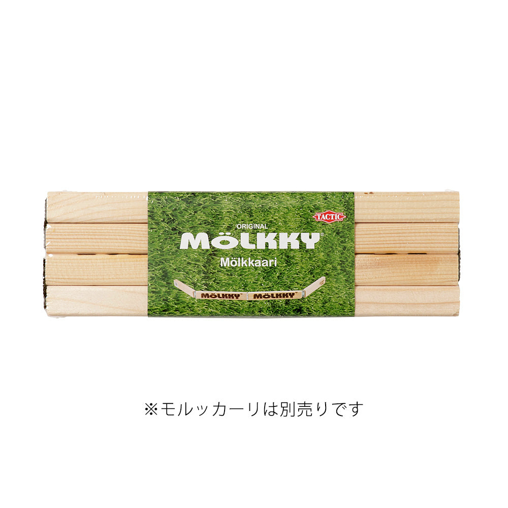 Mölkky モルック 公式サイズ・重さ　新品未使用 MOLKKY 公式品・日本正規品 モルッカーリ と 公式 モルック 日本