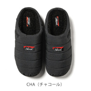 【10％OFF！】難燃素材で焚き火も安心！NANGA×SUBU TAKIBI WINTER SANDAL（ナンガ×スブ タキビウィンターサンダル）