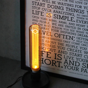 存在感抜群の円筒型のLED電球 NOSTALGIA LED Bulb E26 BIG TUBE
