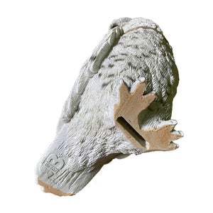 シロフクロウのお役立ち貯金箱 PET BANK SNOWY OWL（ペットバンク スノー オウル）