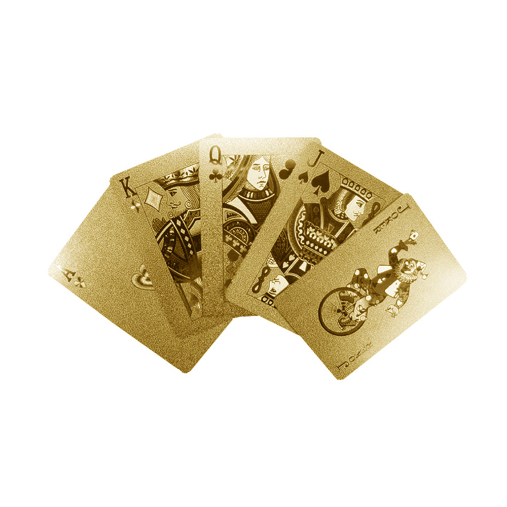 ホログラム調プリントが施されたゴージャスなトランプ Playing Card “Gold”（プレイングカード ゴールド）