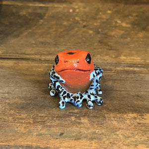イチゴヤドクガエルのリアルな生きもの造形マグネット REPTILES MAG STRAWBERRY POISON DART FROG（レプタイルズ マグ ストロベリー ポイズンダートフロッグ）