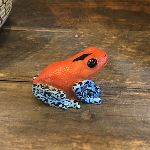 イチゴヤドクガエルのリアルな生きもの造形マグネット REPTILES MAG STRAWBERRY POISON DART FROG（レプタイルズ マグ ストロベリー ポイズンダートフロッグ）