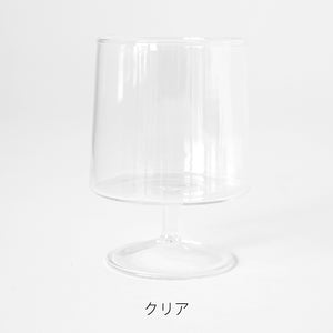 日常を彩る脚付きのグラス スコン ゴブレット