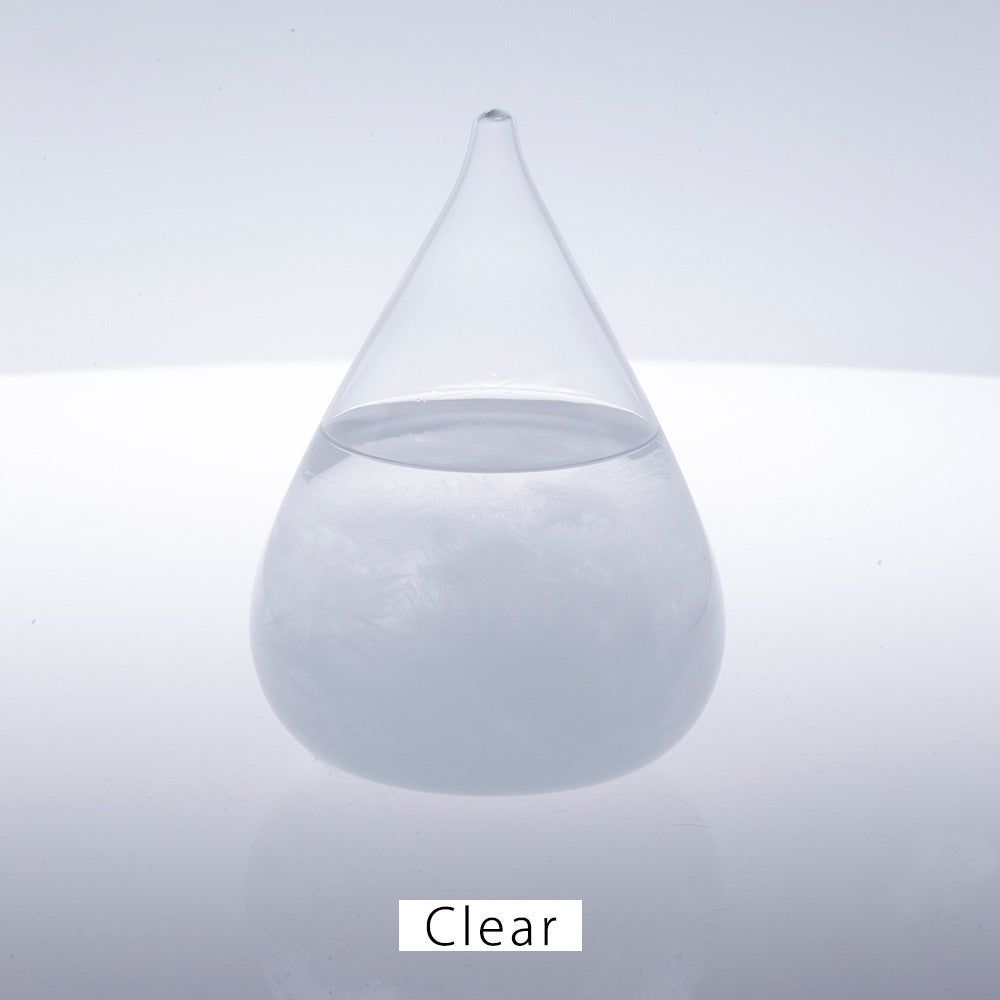 天候の変化で結晶の形が変わる しずく型のオブジェ Tempo Drop mini（テンポ ドロップ ミニ）