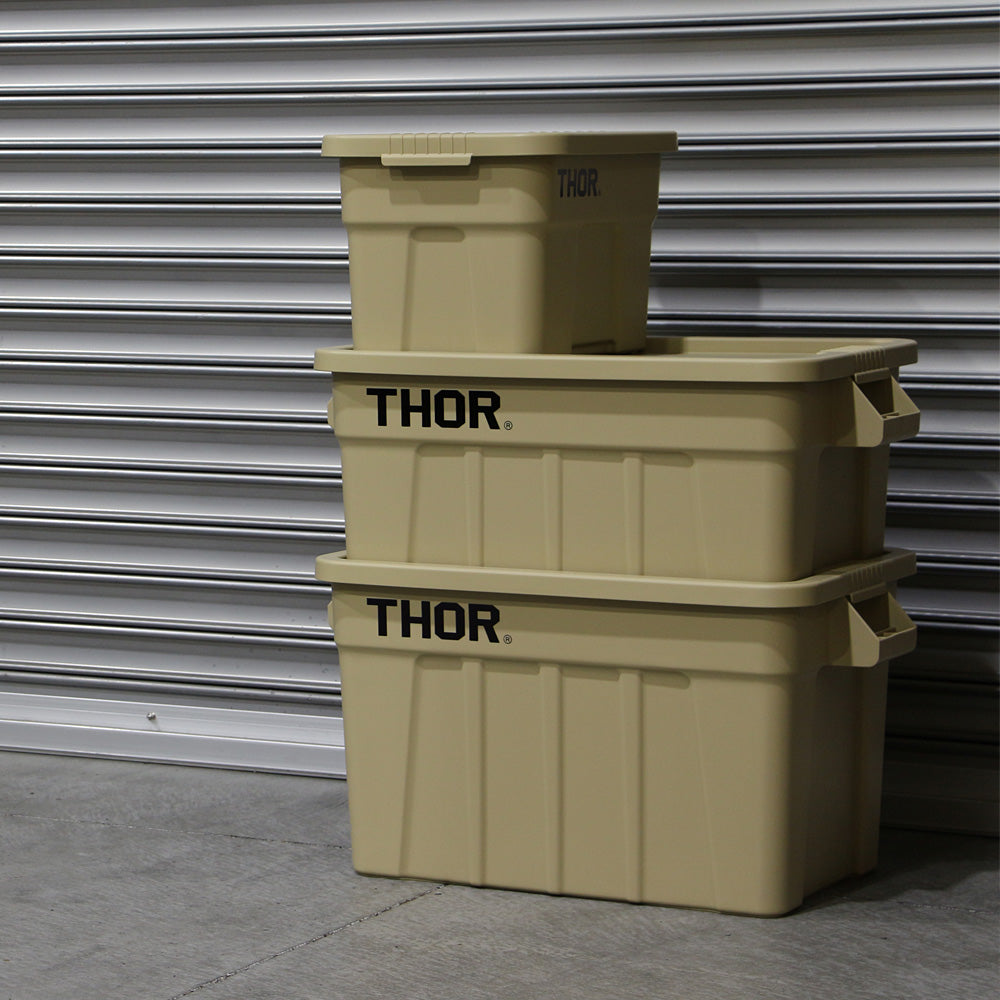 野外でも使用可能なハンドル付きトートボックス THOR Large Totes With